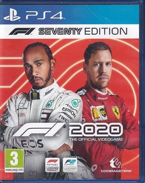 F1 2020 Seventy Edition - PS4 (A Grade) (Used) (eng)